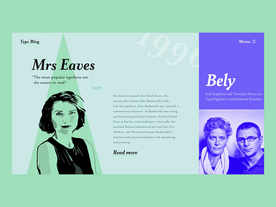 The Typography Blog - Mrs Eaves blog designs font font design fonts mrs eaves typeface typo typography ui ui ux ui design uidesign uiux ux vector web webdesign website websites