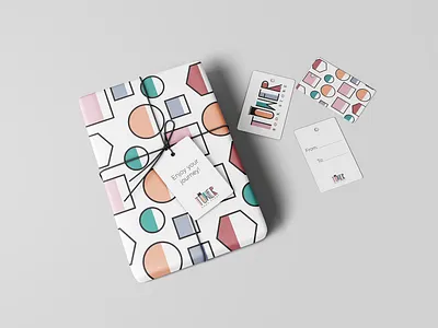 Branding Design for a Bookstore (p. 1) books bookstore brand identity branding branding design color design illustation logo logo design package pattern pattern design vector