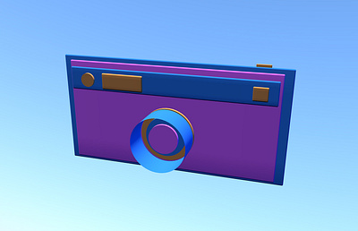 Photocamera flat 3d 3d art 3d artist 3dart 3ddesign c4d camera cinema4d design photocamera