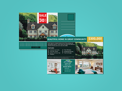 Postcard Design direct mail eddm postcard eddm postcard design postcard postcard design postcards realestate template