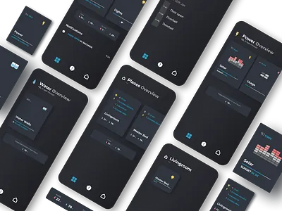 Smart Home mobile ui