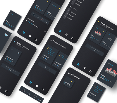 Smart Home mobile ui