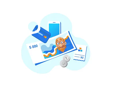 Payment methods illustration payments
