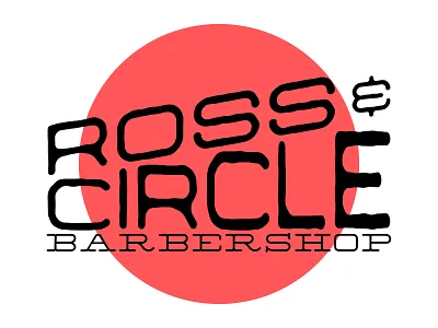Daily Logo Challenge #13 - Barbershop barbershop branding daily logo daily logo challenge daily logo design dailylogochallenge design illustrator logo ross and circle vector