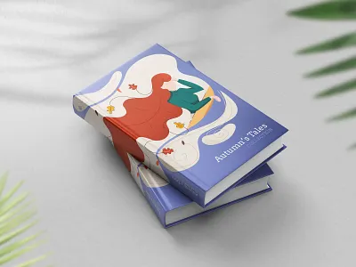 Autumn's Tales | Book cover art artwork autumn book character character design color concept cover creative design digital editorial flat girl graphic graphic design illustration illustrator vector