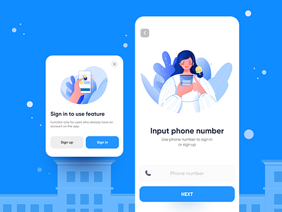 Medical app app character cute healthcare illustration login medical medicine patient pit pitstudio sign in signup ui vector