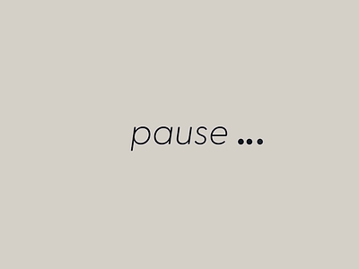 Pause 2d animation animation animation after effects dribbble font marktwain motion animation motiondesign pause quote text animation vector animation