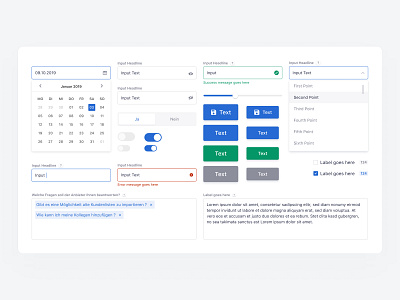 Design System - Consultation Page clean design design system designsystem ui ux web website