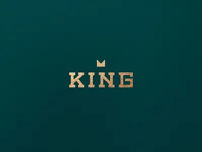 King - Logotype Design design logo logos logotype logotype design typography