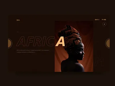 AFRICA africa africa ui africa ui design logo typography ui uiux ux web website