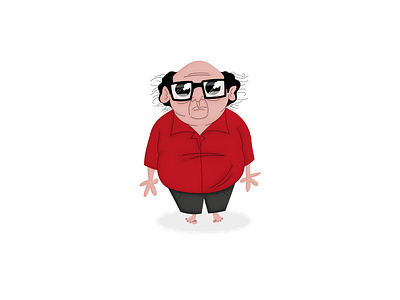 Frank always sunny danny devito design film frank fx illustration illustrator netflix vector