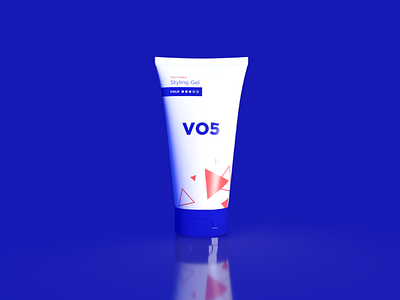 VO5 Rebrand bottle bottle brand branding gel hair hairstyle logo logomark packaging packaging design product product design rebrand