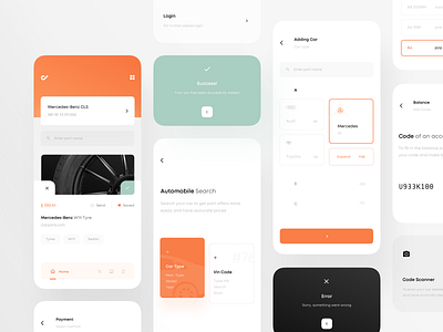 Car App — Car Parts Directory app automobile automobiles car cards cars ecommerce ecommerce app ecommerce app design georgia ndro sakartvelo sandro sandro tavartkiladze tavdro tbilisi ui ux