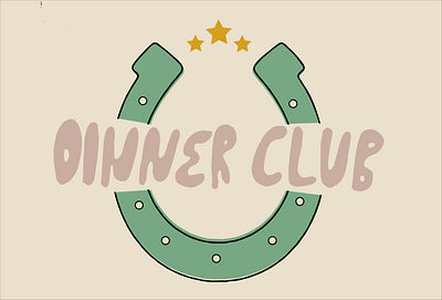 Dinner Club Invite - Front branding invitation texas western