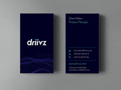 Driivz biz cards