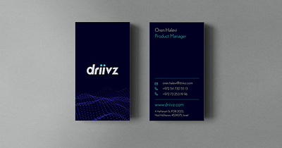 Driivz biz cards