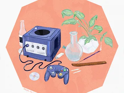 Game N' blaze 420 fun games illustration pattern photoshop texture