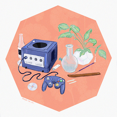 Game N' blaze 420 fun games illustration pattern photoshop texture