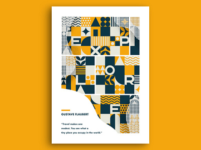 Explore | Illustration adobe illustrator art design explore illustration minimal minimalist modern procreate travel vector