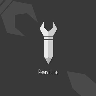 Pen Tools art brand design branding combination design dribbble illustration logo pen tools ui vector