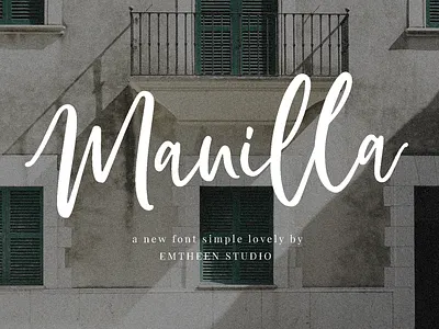 Manilla Free Script Font font free font free fonts freebie freebies typeface typefaces typogaphy typography