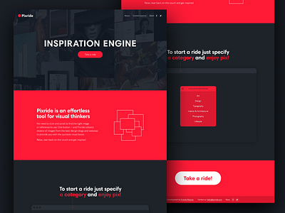 Pixride. Descriptive pages landing landing page landing page design landing pages landingpage product design product page web web design web page web ui webdesign website