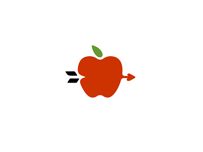 Target apple arrows branding goal icon logo target ui