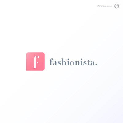 Fashionista boutique fashion logo thirtylogoschallenge