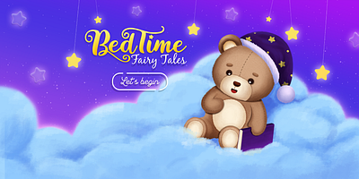 Bedtime Fairy Tales - Animation stories for Kids animation story bear bedtime stories bedtime story cloud education app fable story fairy tale kids story reading app story for kids teddy