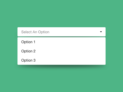 Dropdown - Day27 app dailyui design dropdown ui flat minimal ui uidesign ux uxdesign website