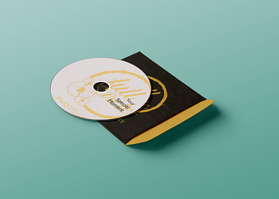 Branding for disc packaging brand branding branding design design logo mockup