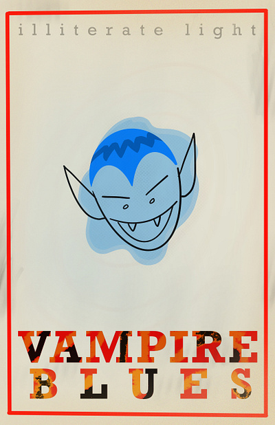 Vampire Blues blues design illustraion illustrator procreate vampire