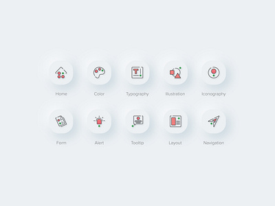 Icons alert biznetgio color design form home icon icon set icon sets icon style iconography illustration layout navigation neumorphism rounded corners skeuomorphic tooltip typography ui