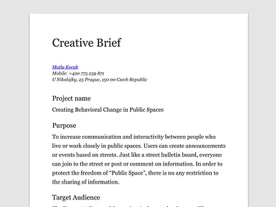 Simple printable document design with plain CSS document