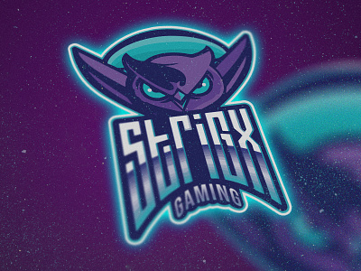 STRIGX GAMING adobe illustrator adobe photoshop brand design gaming gaminglogo graphic design graphicdesign logo logo design logodesign owl