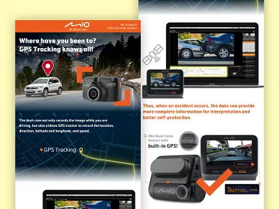 Mio Class newsletter, En. branding dashcam edm ui