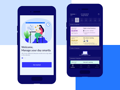 Docket Mobile App app design app screen calendar app design meeting app ui ux