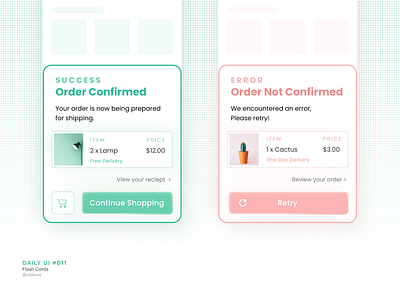 Flash Cards | Daily UI #011 011 11 app design daily 011 daily ui dailyui dailyui 001 dailyui011 dailyuichallenge error message flashcards message success message ui user interface ux