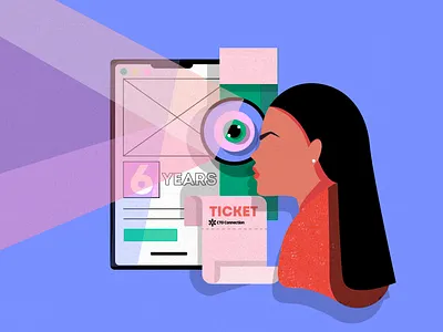 Illustration for a Blog Post #itechart charachter charachter design design dribble graphic art illustration illustration art itechart texture vector