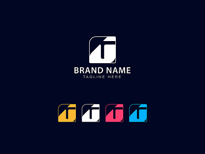 T Brand Logo Design brand identity branding logo corporate ev identity it service it support logo design logo designer logos t brand logo design technology