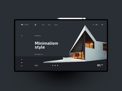 Minimalism design landingpage ui uidesign ux uxdesign website