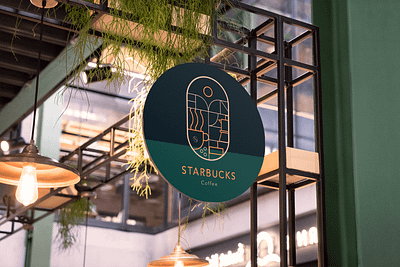 Starbucks Re-design- For all the Coffee Lovers branding coffee color theory mockups