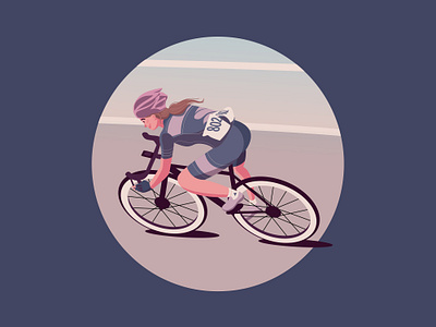 Cyclist Illustration ai cyclist download free freebie illustration