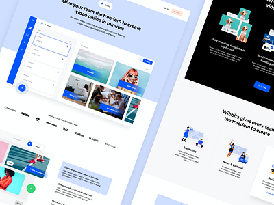 Wibbitz - Studio brand business cms corporate design development enterprise identity illustration interface platform ui userexperience video web wordpress