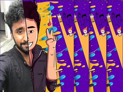 Toon me 2 Vector Art design digital illustrator toon toon me challange toonme vector art