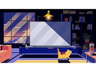 room artwork cat character characterdesign concept conceptart drawing graphic illustration stillframe vector