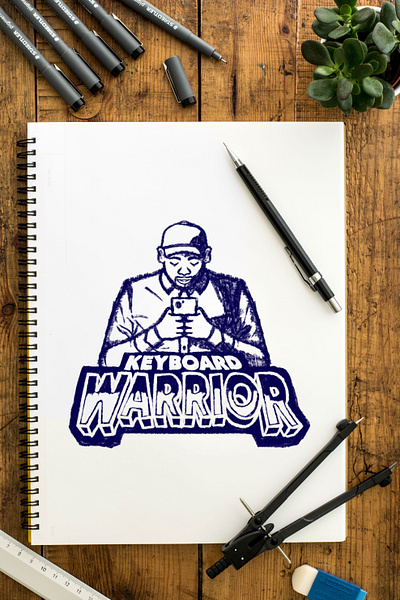 Keyboard Warrior basketball branding branding design durant graphic design illustrated logo kd kevin kevin durant logo logo design logodesign logos nba sports sports branding sports design sports logo sportswear