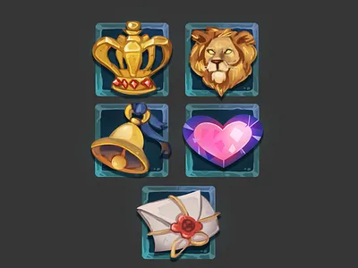 game icons digital painting fantasy game art game artist game dev game icons icon item