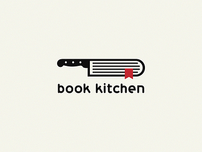 book kitchen book booking kitchen knife