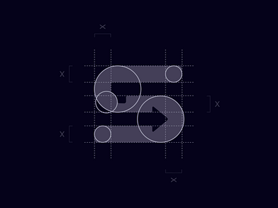 Single Grid brand identity branding branding studio design identity logo logo design logo designer logo icon negative space smart logo